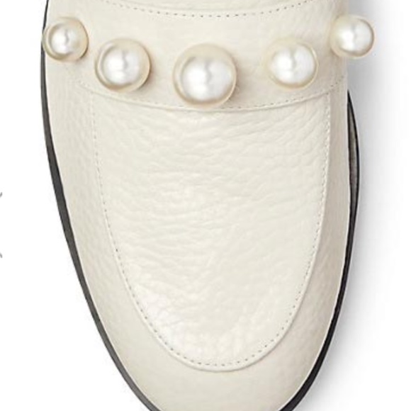 BNIB STUART WEITZMAN GOLDIE LOAFER in Oat Size 9.5 - Picture 3 of 3